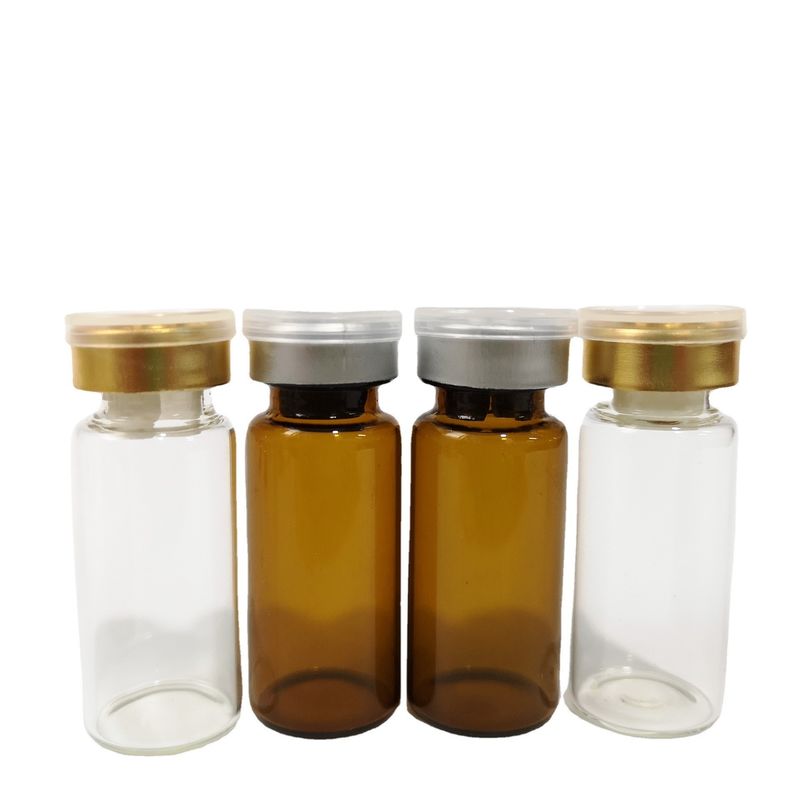 Düşük Nötr Borosilikat Cam 7ml 10ml 20ml Steril Enjekte edilebilir Tubular Cam Vaccacine Enjekte edilebilir Cam Şişeler