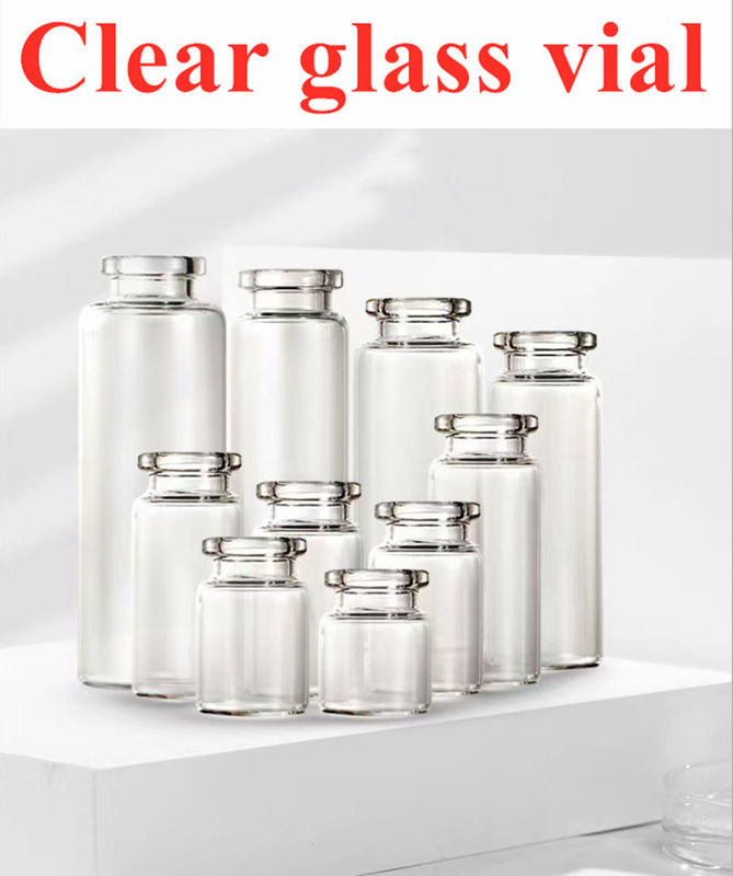 5 ml 7 ml 20 ml Borosilikat Cam Şişe Steril Açık 10 ml Şişe Kapalı