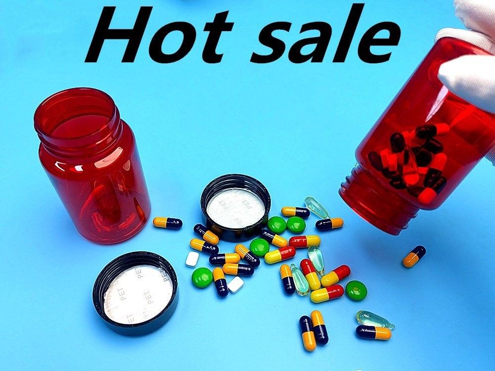 100cc 150cc PET Plastik Kapsül Şişe İlaç Hap Vitamin tablet Şişe Konteyner Plastik Hap Kapsülleri Şişe