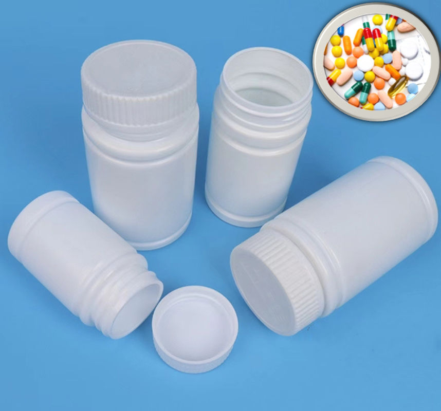 30 ml 50 ml 100 ml Beyaz PE Boş Plastik Vitamin Kapsülü Sağlık Takviyesi Tablet İlaç Kapsülü Hap Şişeleri