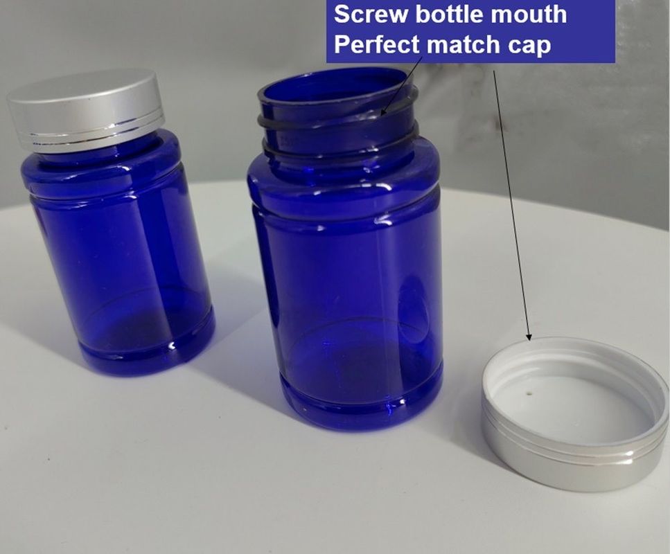 Balkabağı Karaciğer Yağı Balık yağı Plastik kapsül ilaç Şişe PET 120ml Boş Takviye Vitamin Kapsula Hap Plastik Şişe