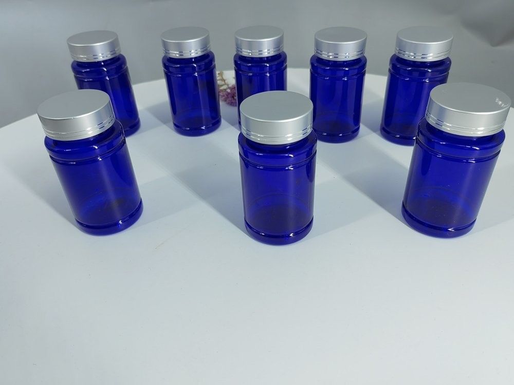 Balkabağı Karaciğer Yağı Balık yağı Plastik kapsül ilaç Şişe PET 120ml Boş Takviye Vitamin Kapsula Hap Plastik Şişe