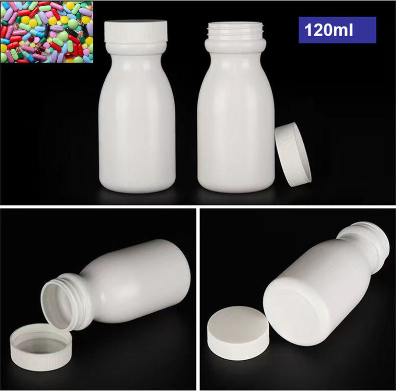 50 ml 120 ml 150 ml Boş Beyaz HDPE Hap Konteyneri İlaç Vitamin Kapsül hap Depolama Plastik ilaç şişe HDPE M
