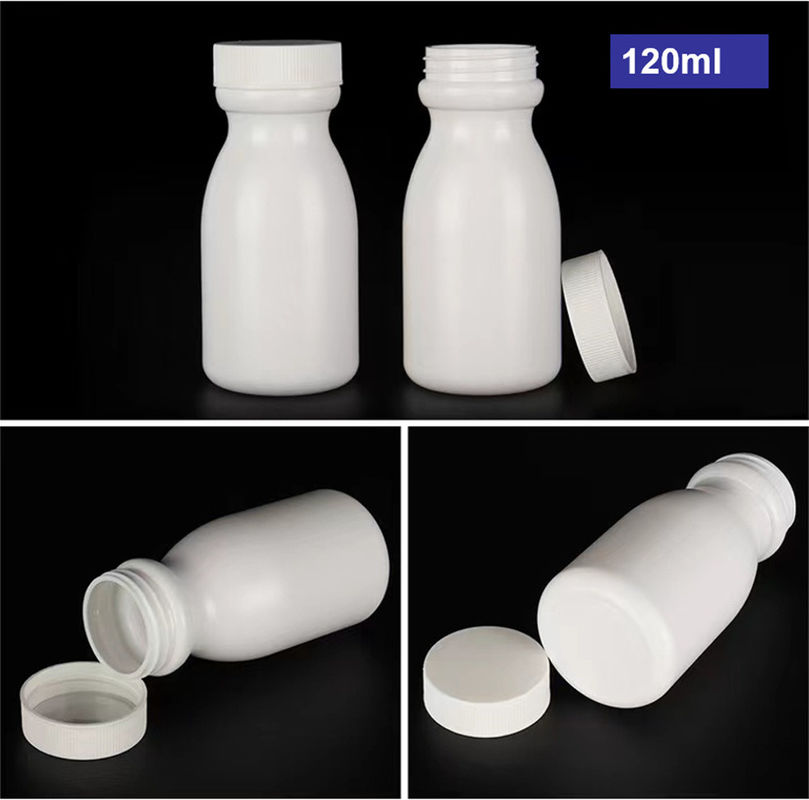 50 ml 120 ml 150 ml Boş Beyaz HDPE Hap Konteyneri İlaç Vitamin Kapsül hap Depolama Plastik ilaç şişe HDPE M