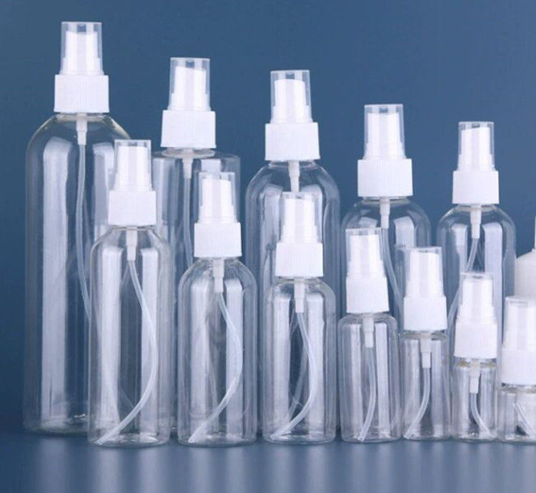 30ml 50ml 60ml 100ml 120ml 250ml boş kozmetik Pet Plastik sis parfümü Spray Şişe Mini Plastik PET Spray Şişe