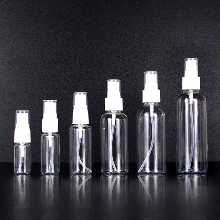 30ml 50ml 60ml 100ml 120ml 250ml boş kozmetik Pet Plastik sis parfümü Spray Şişe Mini Plastik PET Spray Şişe