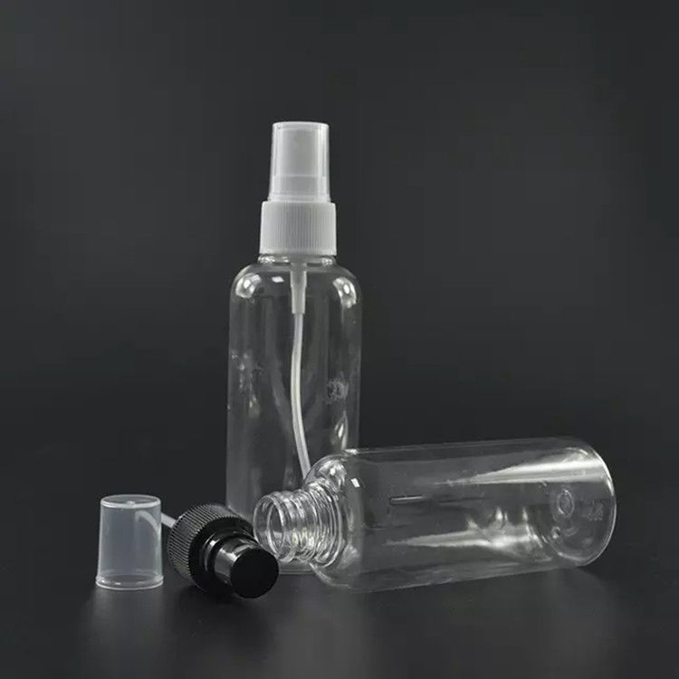 Seyahat Boyutu taşınabilir Boş Plastik Alkol PET Sprey Şişe El Temizleyici Beyaz Sprey Pompası Vücut plastik sprey şişe