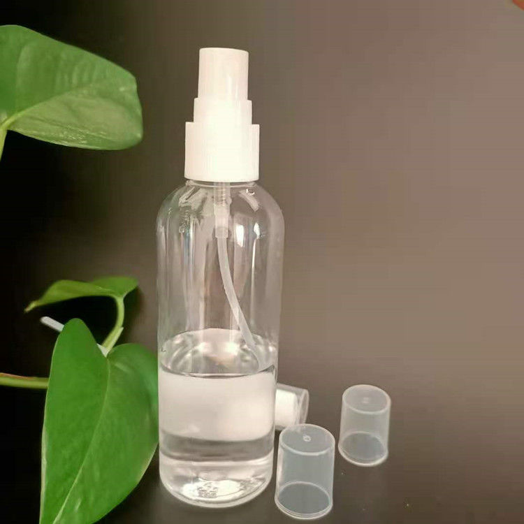 kozmetik 30ml 50ml 60ml 100ml 120ml yuvarlak boş PET ince sis plastik sprey şişesi parfüm için ince sis sprey şişeleri