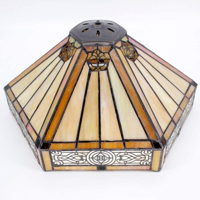 30cm Altıgen Çalışma Retro Sıcak Yatak Oda Ev El yapımı Dekoratif Lamba Renkli Sanat Türk Cam Lüks Masa Lampu