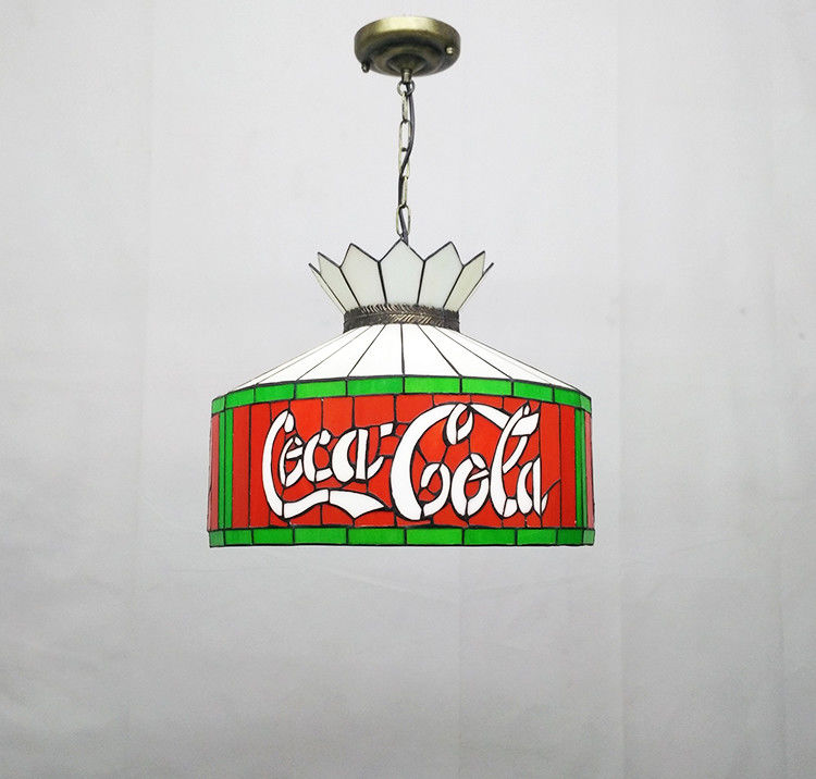 12' Bar Restoran Kafe Yemek Odası Asılı Işık Tavan Işığı Kırmızı vitrinli cam LED Lamba Lamba Lamba