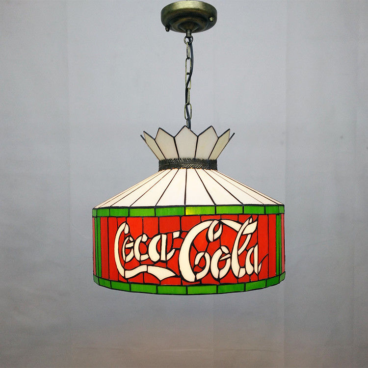 12' Bar Restoran Kafe Yemek Odası Asılı Işık Tavan Işığı Kırmızı vitrinli cam LED Lamba Lamba Lamba