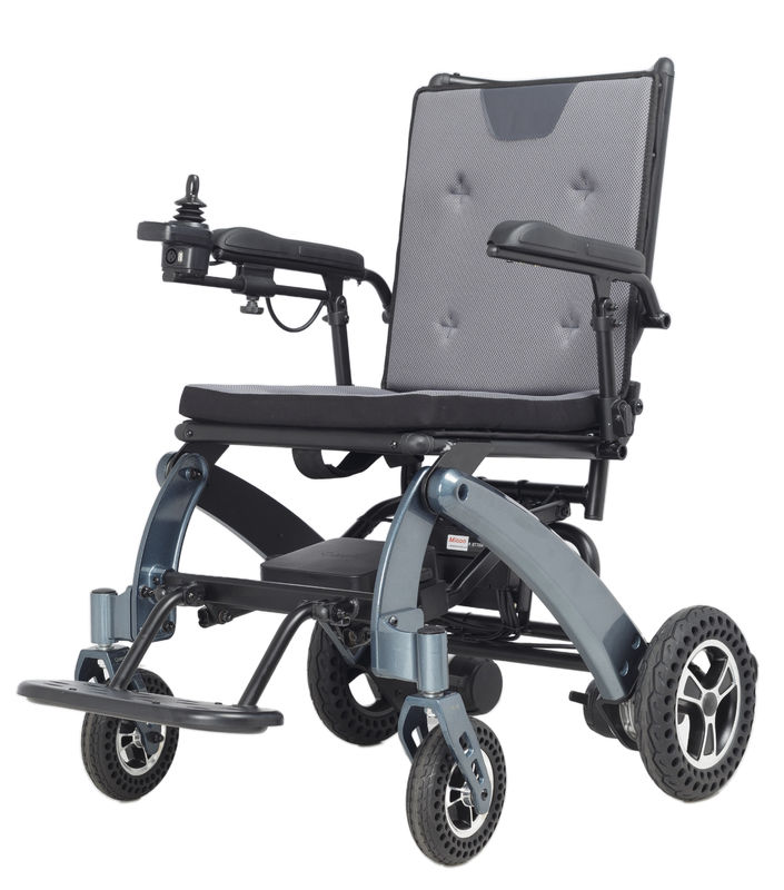 Engelliler Hareketlilik Gücü Engelliler İçin Elektrikli Tekerlekli Sandalye Tekerlekli Sandalye Elektrikli Katlanabilir 120Kg Merdiven tırmanışı