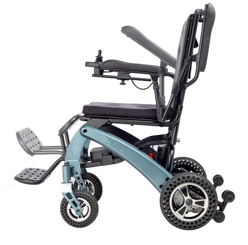 Engelliler Hareketlilik Gücü Engelliler İçin Elektrikli Tekerlekli Sandalye Tekerlekli Sandalye Elektrikli Katlanabilir 120Kg Merdiven tırmanışı